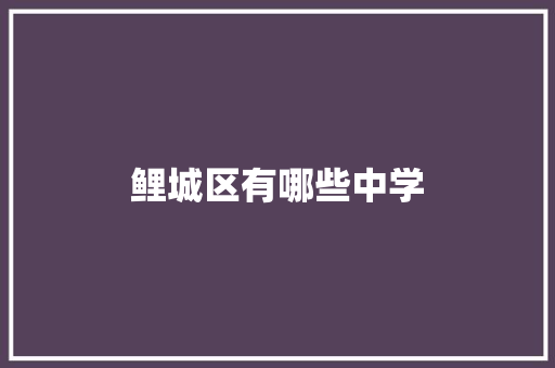 鲤城区有哪些中学 办公写作